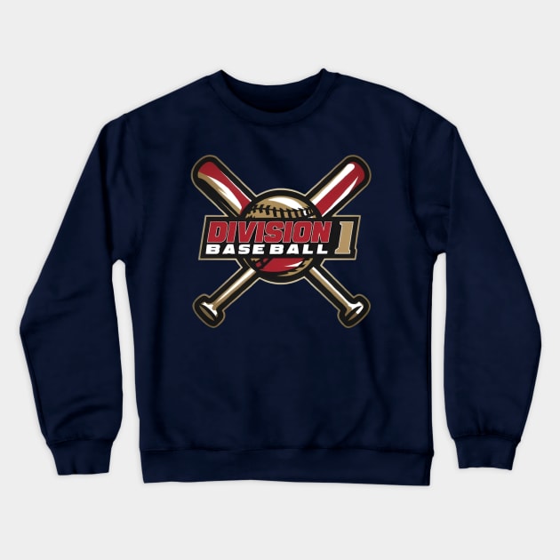 college baseball competition Crewneck Sweatshirt by CreationArt8